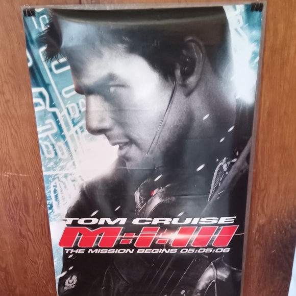 Mission Impossible III 2006 Double Sided Original Movie Poster 27" x 40" - Picture 3 of 7